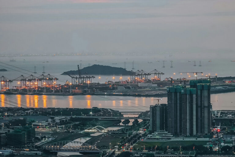 Port city